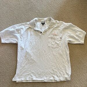 Classic White Tommy Bahama Polo Shirt